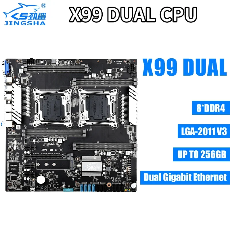 X99 듀얼 마더보드 세트(2*E5 2699 V3 및  - E5 2699 V4 리뷰 및 가격