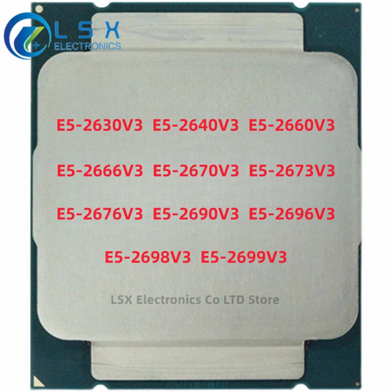 제온 E5-2630V3 E5-2640V3 E5-2660 - E5 2696 V3 리뷰 및 가격