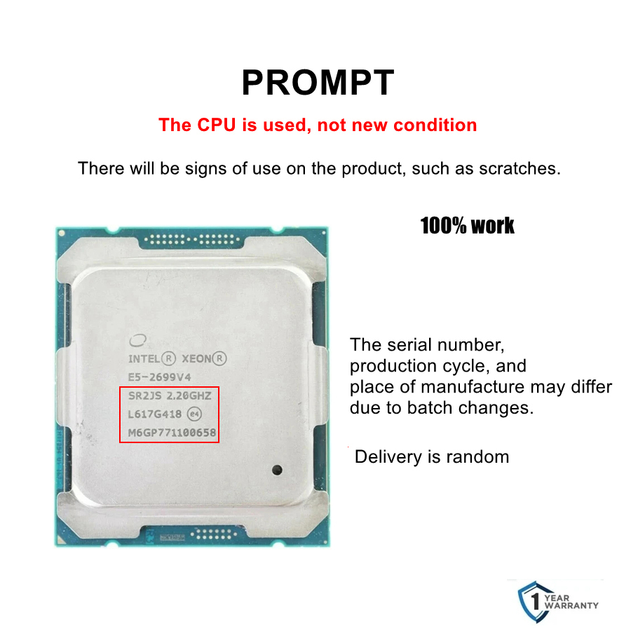 인텔 제온 E5 2699 V4 CPU 22코어 2.2G - E5 2699 V4 리뷰 및 가격