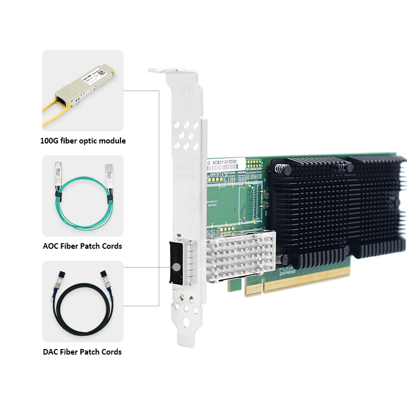LR-LINK 인텔 E810 칩 기반 네트워크 카드,  - 100Gbe Qsfp28 Network Card 리뷰 및 가격