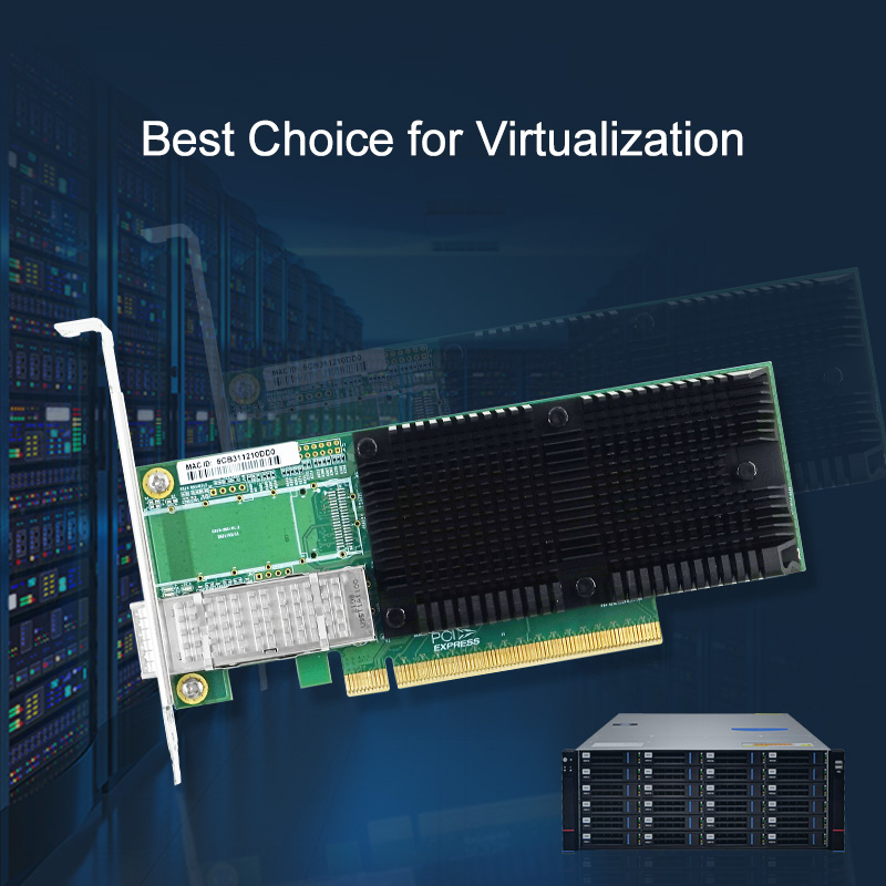 LR-LINK 인텔 E810 칩 기반 네트워크 카드,  - 100Gbe Qsfp28 Network Card 리뷰 및 가격