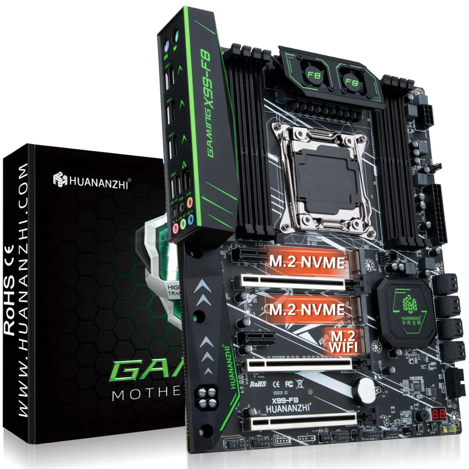 HUANANZHI X99 F8 X99 마더보드, XEO - 64Gb Ddr4 Ecc Reg 3200Mhz 리뷰 및 가격