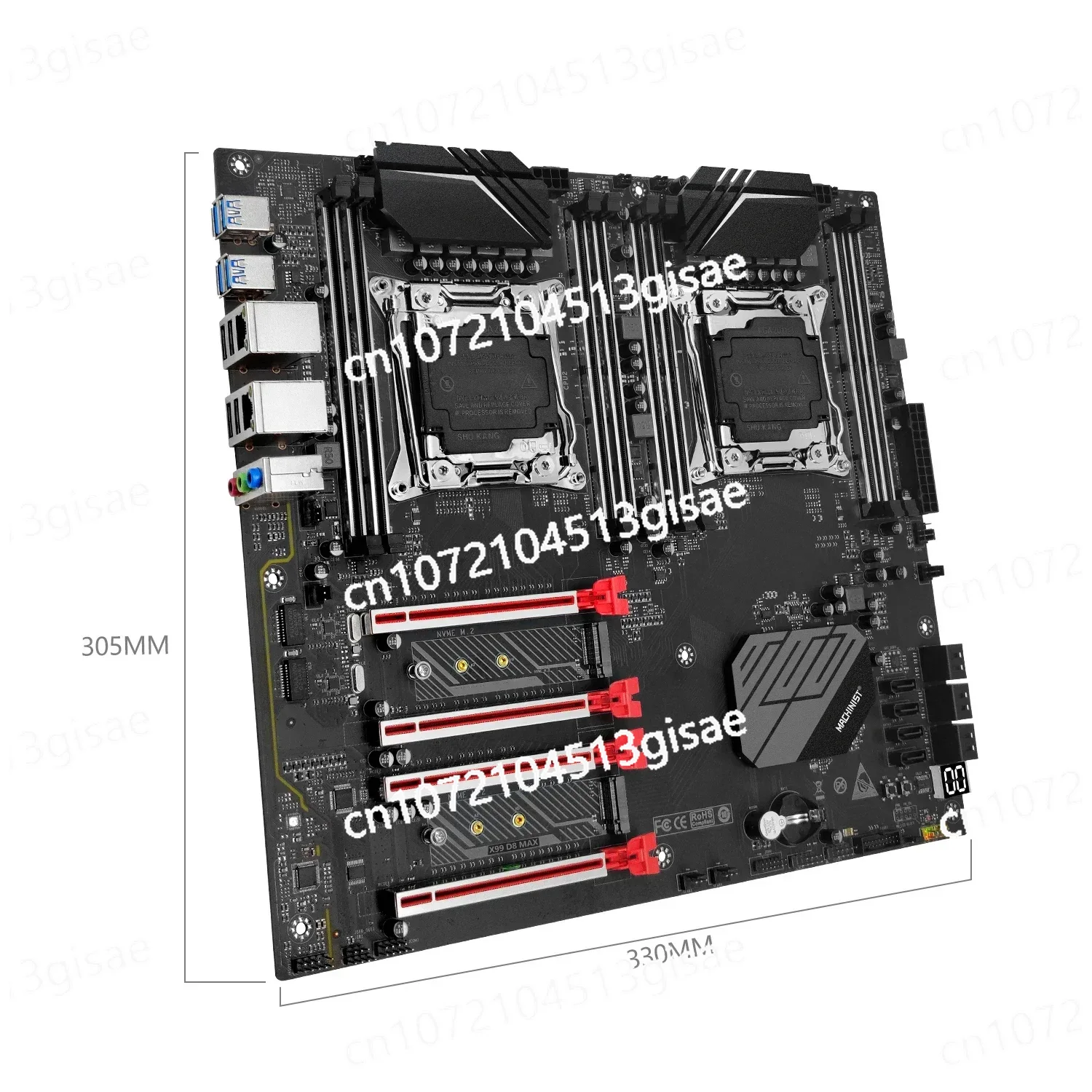 메카닉 X99 D8 MAX 메인보드 패키지 (LGA 2 - E5 2699 V4 리뷰 및 가격